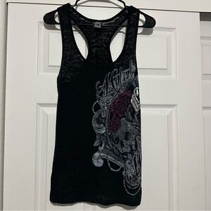 Metal Mulisha x Crüx x Erin T Racerback Tank Size Small